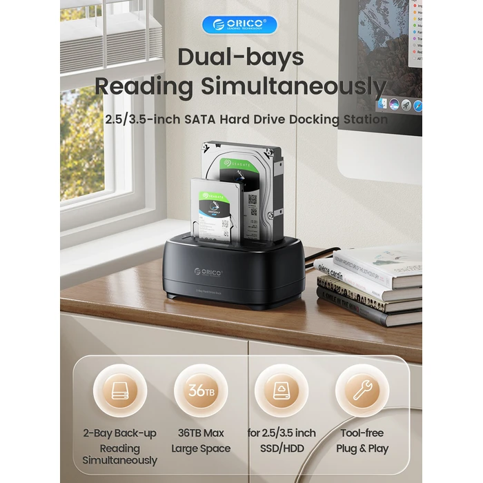 ORICO docking station για HDD SSD