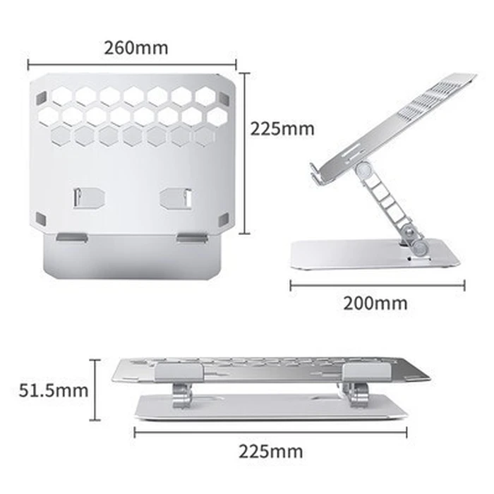 ORICO Laptop Tablet Stand LST02 Foldable Silver
