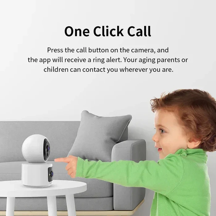 VSTARCAM Smart Camera CB90DR 2MP Dual Lens WiFi PTZ SD 5200mAh