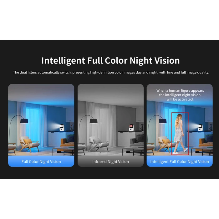 VSTARCAM Smart Κάμερα C996DR Dual Lens WiFi PTZ SD