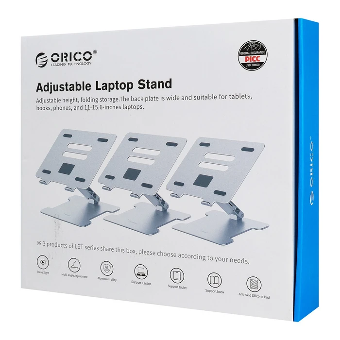 ORICO Laptop Tablet Stand LST T1 Silver