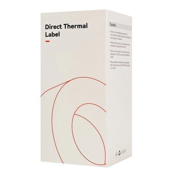 NIIMBOT Ρολό Θερμικών Αυτοκόλλητων Ετικετών T100X100-75-WH 100x100mm 75 ετικέτες λευκό