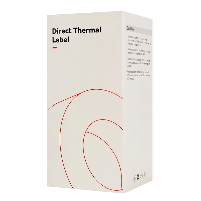 NIIMBOT Ρολό θερμικών αυτοκόλλητων ετικετών 100x150mm 50 ετικέτες λευκό