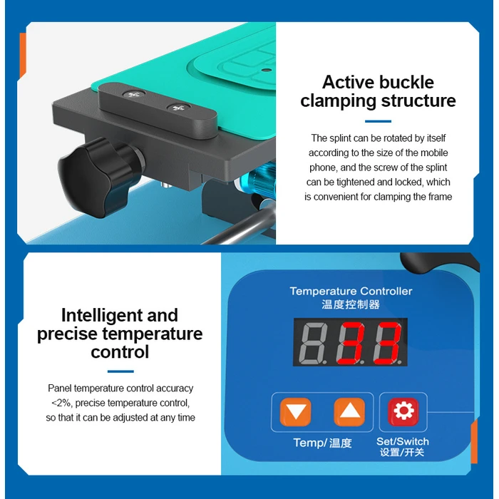 SUNSHINE διαχωριστής LCD οθόνης S 918L Plus 400W