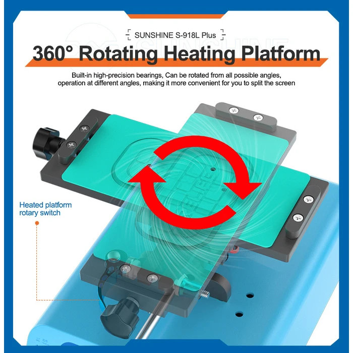 SUNSHINE διαχωριστής LCD οθόνης S 918L Plus 400W
