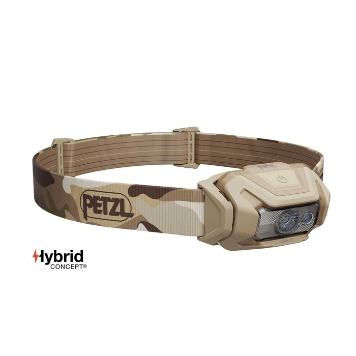 Φακός κεφαλής Petzl ARIA 1R RGB 475 lm - καμουφλάζ