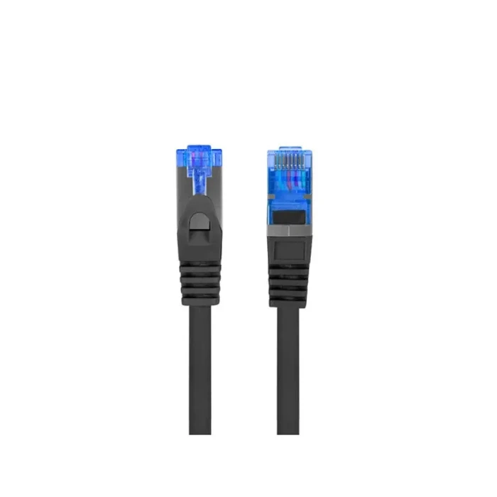 Καλώδιο Δικτύου Lanberg Patchcord S/FTP CAT.6A 1.5M Black LSZH
