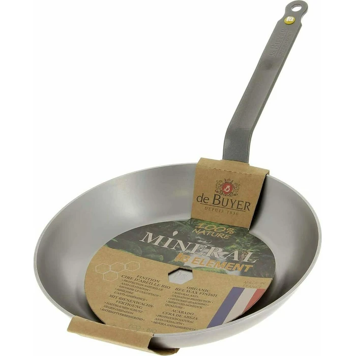 De Buyer Mineral B Element Τηγάνι από Ανθρακούχο Χάλυβα 24cm 5610.24