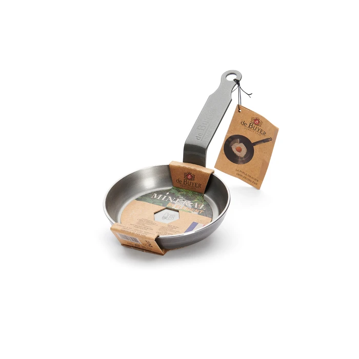 De Buyer Mineral B Τηγάνι Μίνι Pancake 12 cm (5612.12)