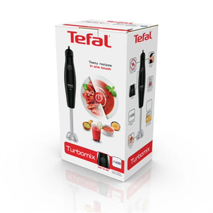 Tefal Turbomix Ραβδομπλέντερ με Ανοξείδωτη Ράβδο 350W Μαύρο