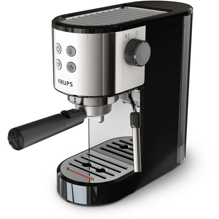 Krups Virtuoso Essential XP441810 - Μηχανή Espresso, ανοξείδωτο ατσάλι (edelstahl)
