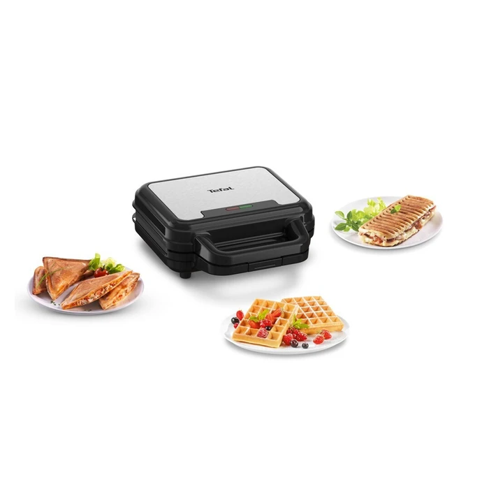 Tefal Ultra Compact SW383D10 Τοστιέρα 700W Ανοξειδωτη