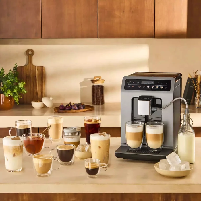 Μηχανές espresso Krups EA 898 GF Hot & Cold