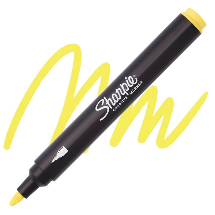 Sharpie Kreativmarker Rundspitze Ακρυλικό - Κίτρινο