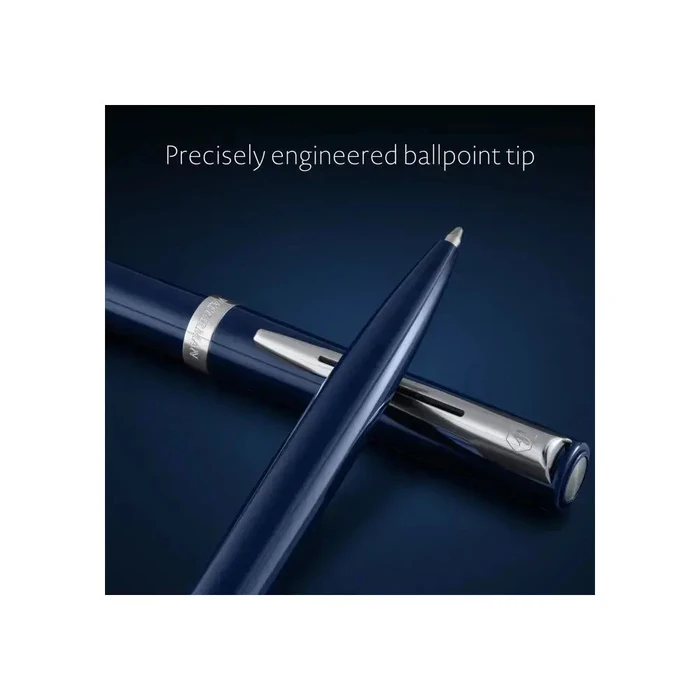WATERMAN IMPRESSION Ballpoint Pen Blue Lacquer CT Medium - Gift Box