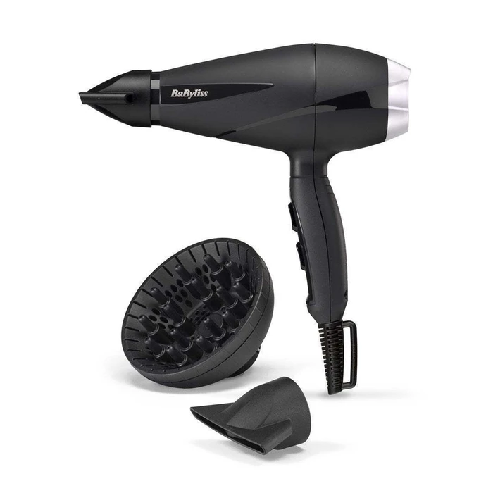 Babyliss Ionic Πιστολάκι Μαλλιών Turbo Pro 2100W με Φυσούνα 6710DE