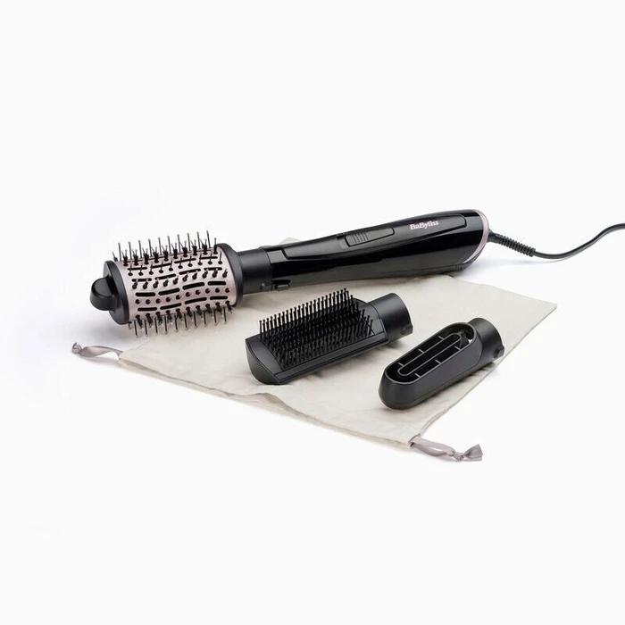 Babyliss Style Smooth 1000 Κεραμική Ηλεκτρική Βούρτσα με Αέρα για Ίσιωμα και Μπούκλες 1000W AS128E