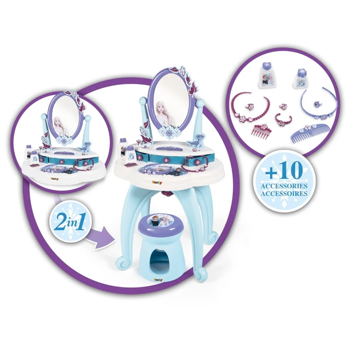 Παιχνίδια ταινιών Smoby Frozen 2 in 1 Dressing Table