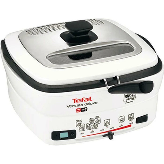 Tefal Versalio Deluxe 9-in-1 Multifunction Air Fryer (white/black) 1600W, 2L, Timer, Model FR4950