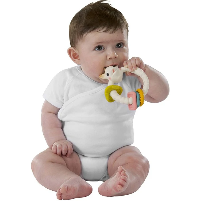 Sophie La Girafe So Pure Rubber Teething Ring 3m+ (S220120)