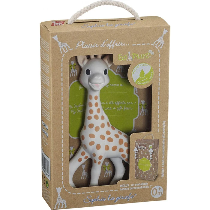 Sophie La Girafe So Pure - Μασητικό / Οδοντοφυΐας από Καουτσούκ 0m+ (S616331)