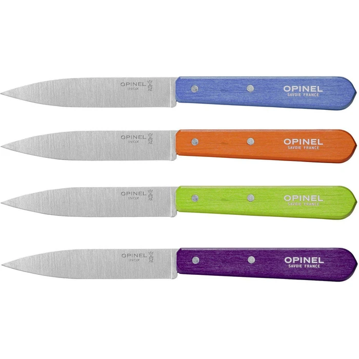 Opinel Μαχαίρια Κουζίνας Box of 4 Knives No. 112 Sweet-Pop Colours