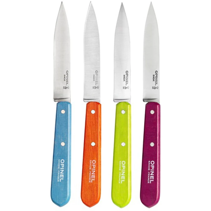 Opinel Μαχαίρια Κουζίνας Box of 4 Knives No. 112 Sweet-Pop Colours