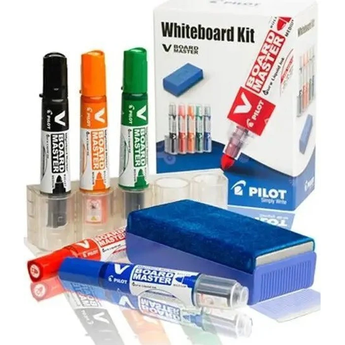 Pilot Whiteboard Starter Kit 5080KIT Basic (WMBA-VBM-M-KIT) (PILWMBA-VBM-M-KIT)