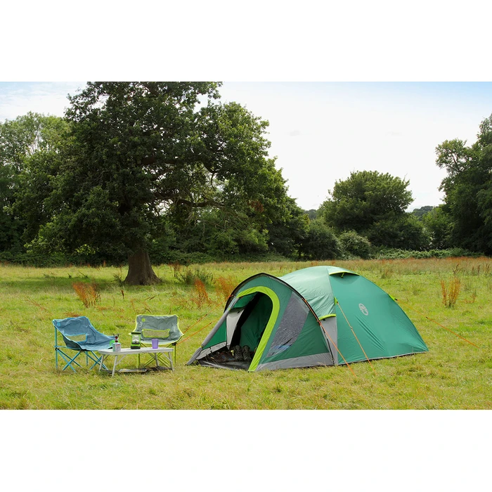 Coleman Kobuk Valley 4 Plus Winter Camping Tent Igloo Green with Double Fly for 4 Persons 335x265x140 cm (Model 2000030281)