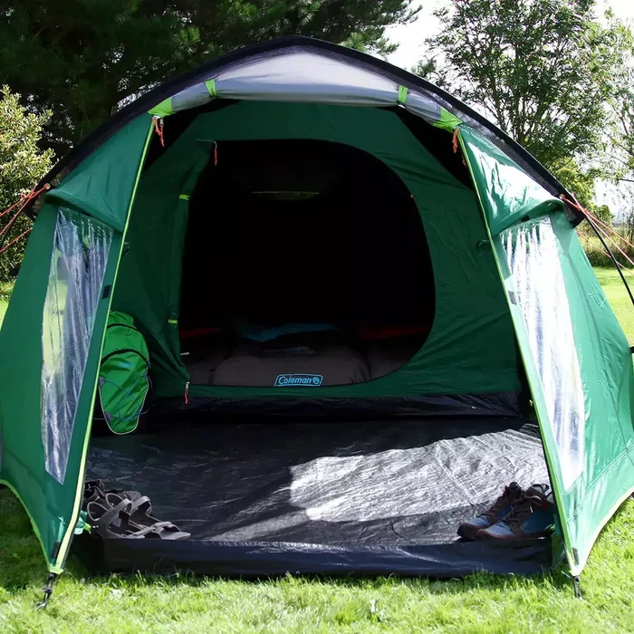Σκηνή Coleman Chimney Rock 3 Plus BlackOut - τούνελ 3 ατόμων (πράσινο/γκρί)