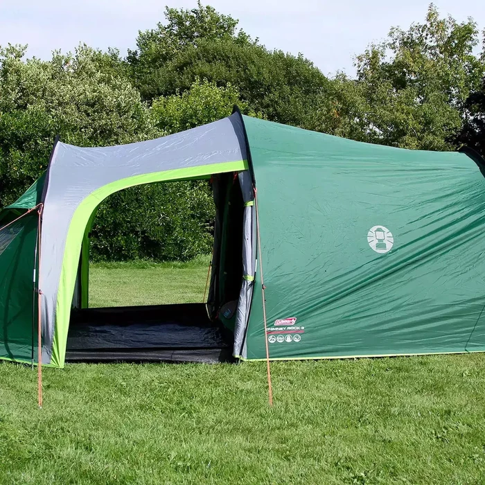 Σκηνή Coleman Chimney Rock 3 Plus BlackOut - τούνελ 3 ατόμων (πράσινο/γκρί)