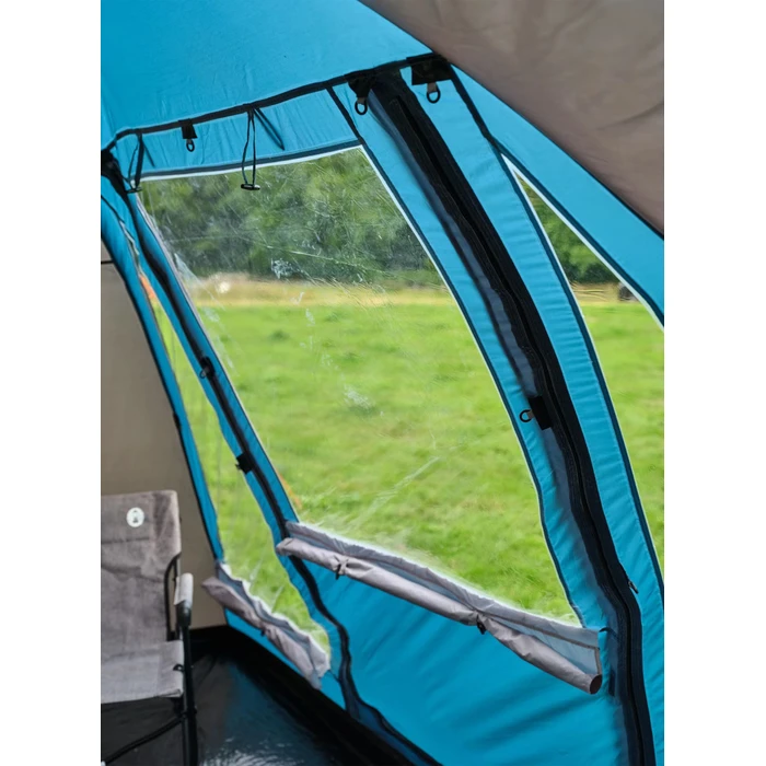 Coleman Σκηνή Camping Τούνελ Μπλε 4 Εποχών για 5 Άτομα