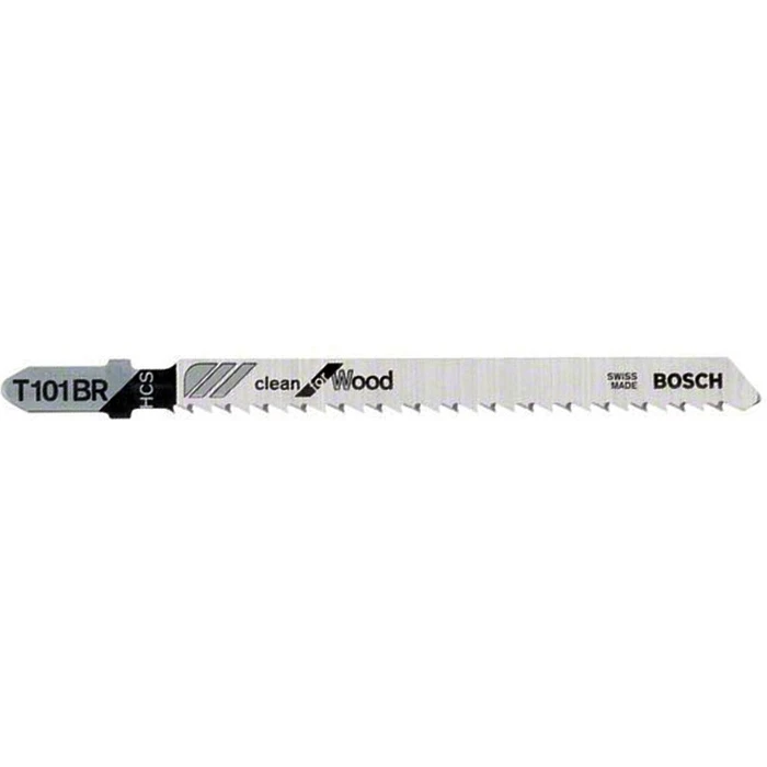 Bosch T101BR Clean for Wood Jigsaw Blades 100 mm (5 pcs)