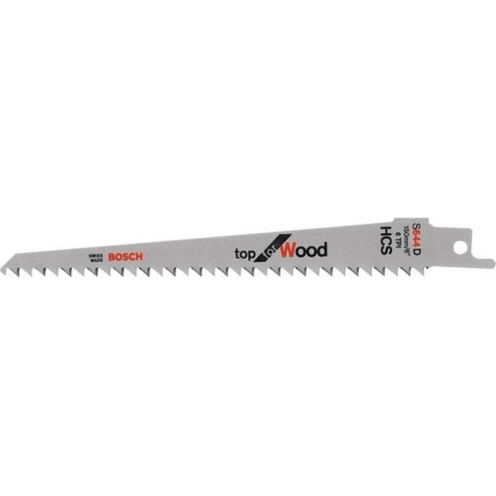 Bosch S644D Λάμες Top for Wood για Ξύλο 150 mm, 5 τεμ.