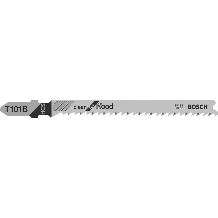 Bosch T 101 B Λεπίδες HCS για Ξύλο, 100τμχ