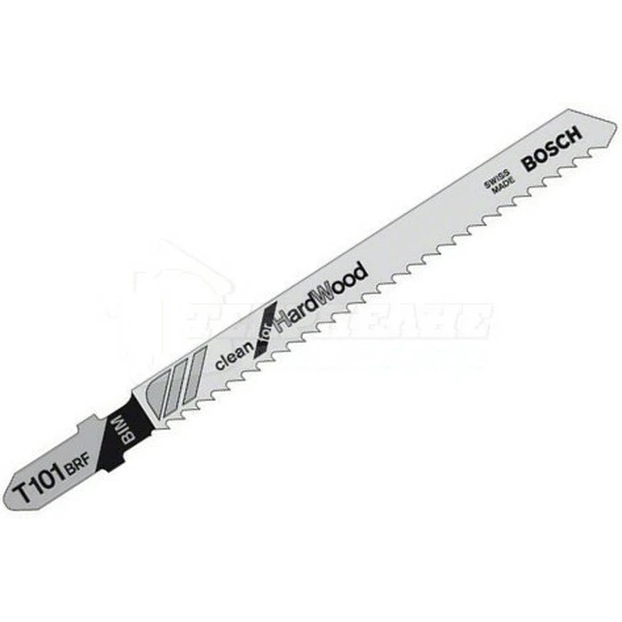 Bosch T101BRF Clean for Hard Wood Jigsaw Blades 100mm 5 pcs