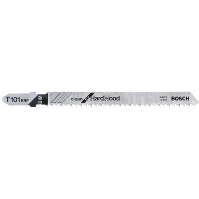 Bosch T101BRF Clean for Hard Wood Jigsaw Blades 100mm 5 pcs