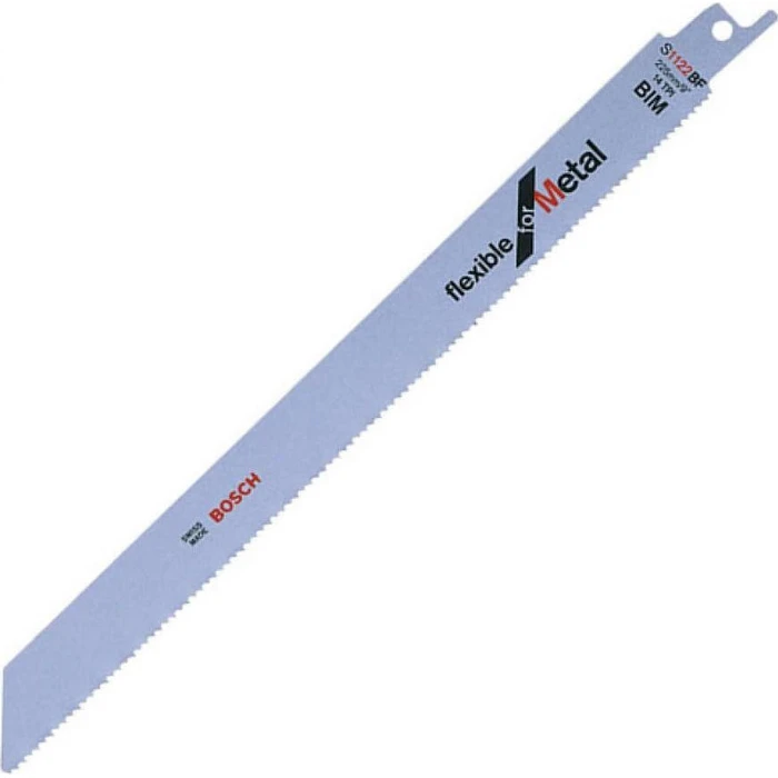 Bosch S1122BF Jigsaw Blades Flexible for Metal 225 mm, 5 pcs