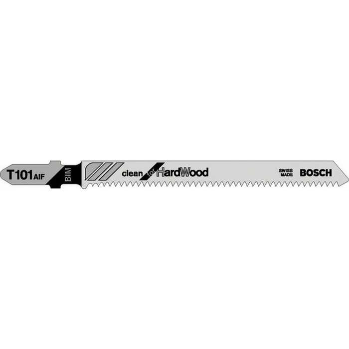 Bosch T101AIF Clean for Hard Wood - Λάμες για Σέγα (T-shank) 100mm 5τμχ