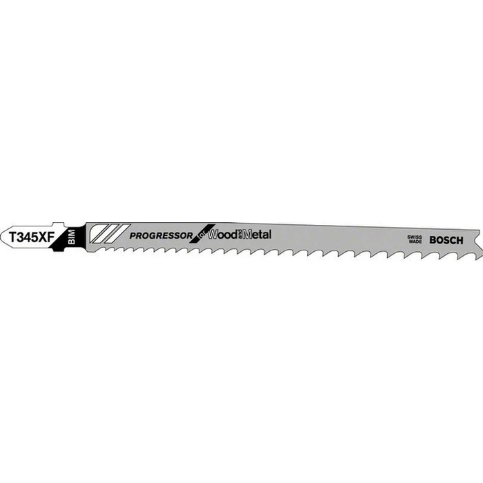Bosch T345XF Progressor Blades for Wood & Metal 105mm 5 pcs
