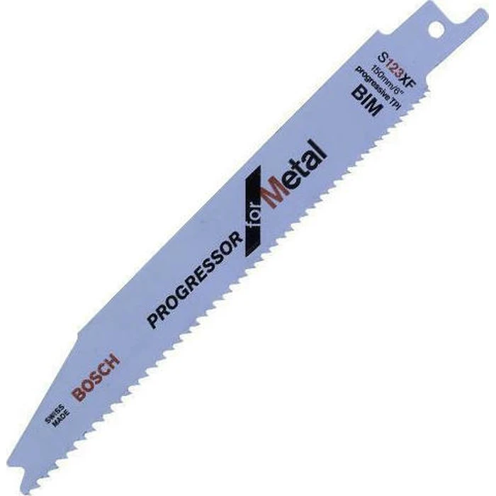 Bosch S123XF Progressor for Metal Blades 150mm - 5 pcs