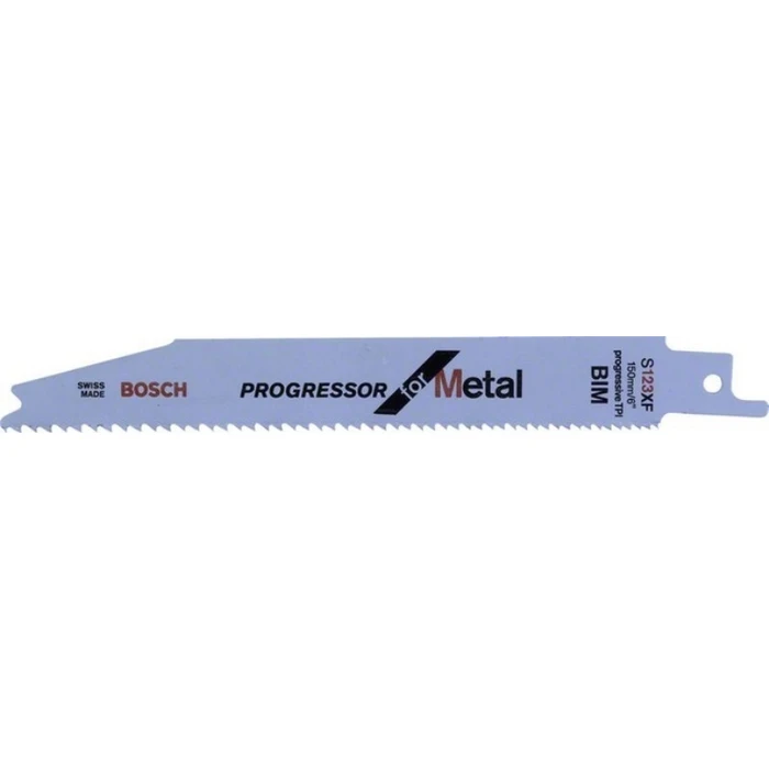 Bosch S123XF Progressor for Metal Blades 150mm - 5 pcs