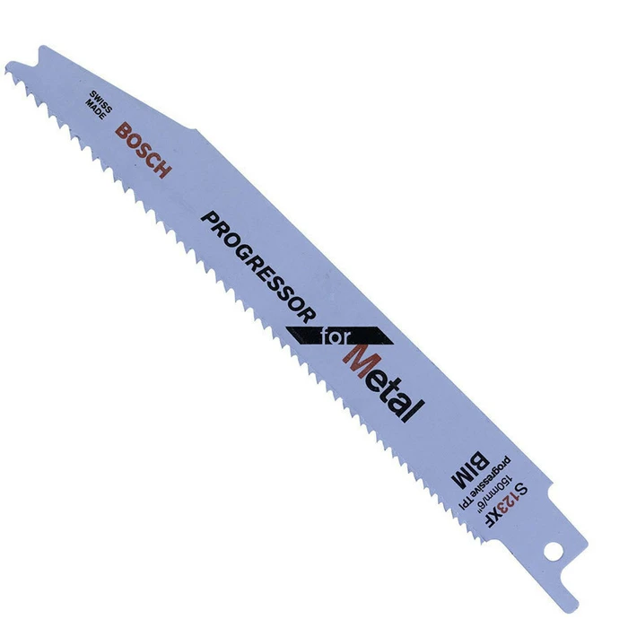Bosch S123XF Progressor for Metal Blades 150mm - 5 pcs