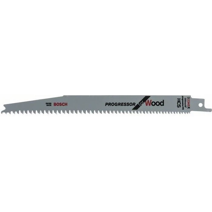 Bosch S2345X Λάμες Progressor for Wood 200 mm, 5 τεμ.