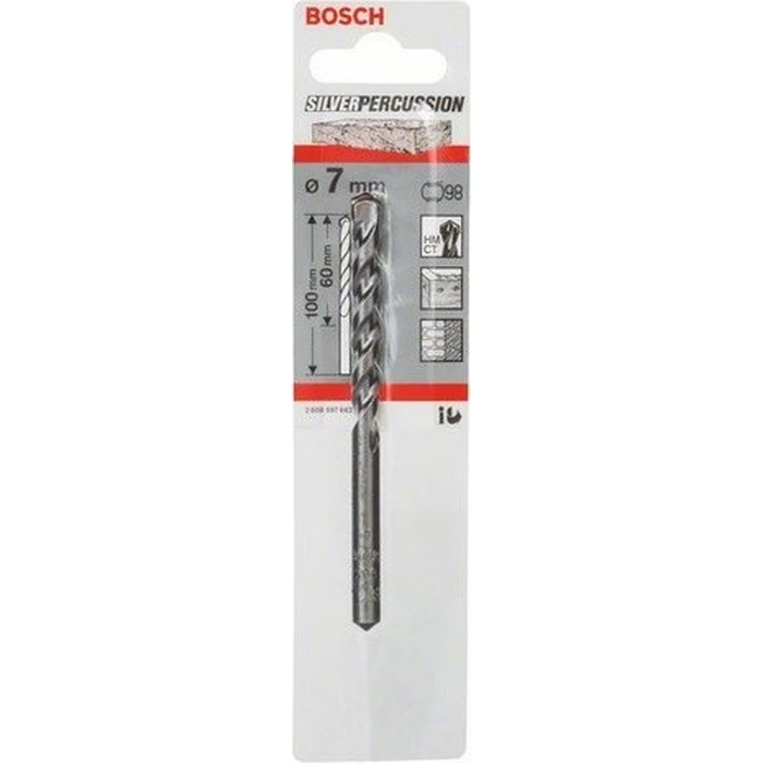 Bosch CYL-3 Diamond Core Drill Bit with Cylindrical Shank for Construction Materials 7x60mm - 2608597662