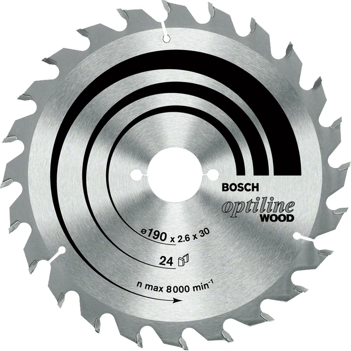 Bosch Optiline Wood 216mm Circular Saw Blade B2608640641