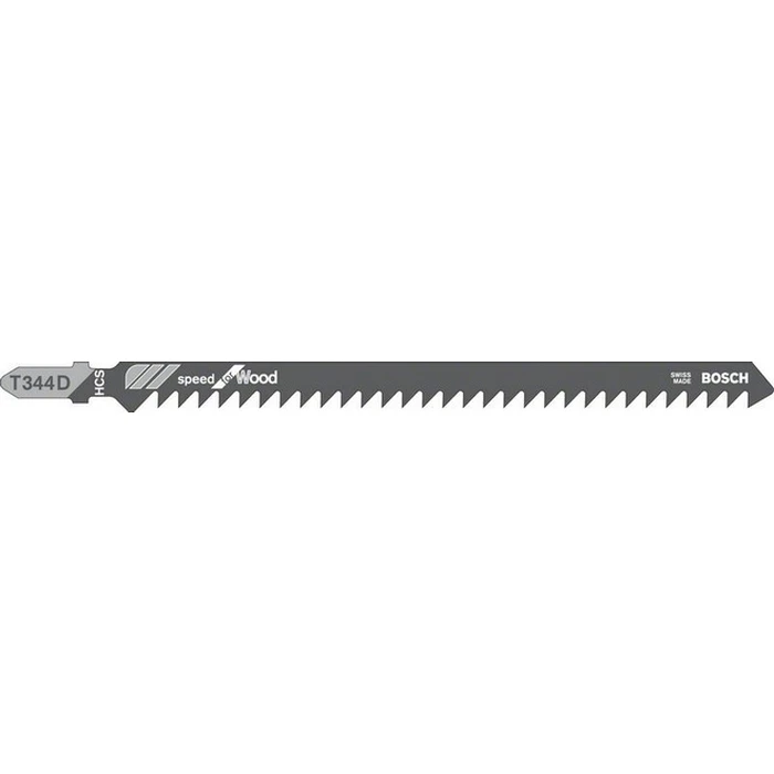Bosch T344D Speed for Wood HCS Jigsaw Blades 100mm (5 pcs)