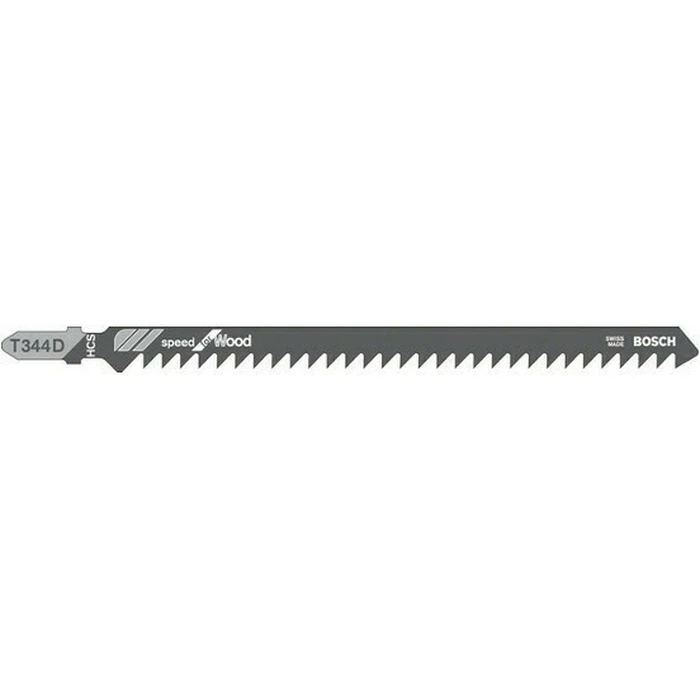 Bosch T344D Speed for Wood HCS Jigsaw Blades 100mm (5 pcs)
