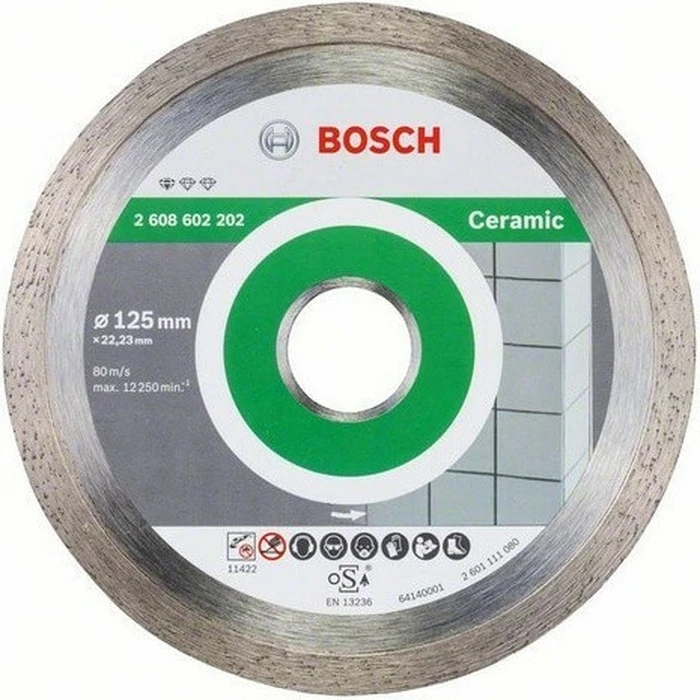 Bosch Standard Δίσκος Κοπής Δομικών Υλικών 125mm B2608602202