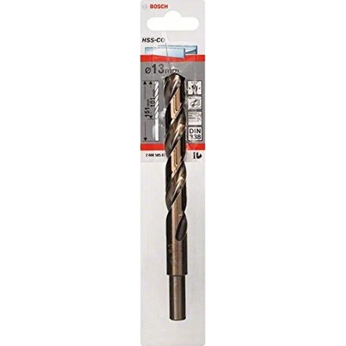 Bosch Cobalt HSS Drill Bit 13x101mm Cylindrical Shank B2608585871